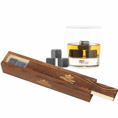 Hot Selling for China Dice Ice Cube Whiskey Glass Cup with Whisky Stone Set