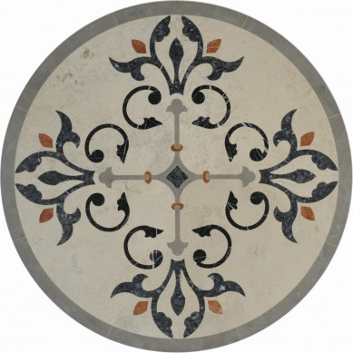 Alibaba Best Wholesale wall and floor waterjet marble medallion and border