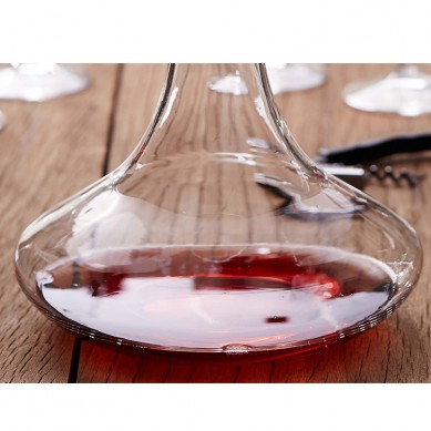 glass crystal decanter round decanter