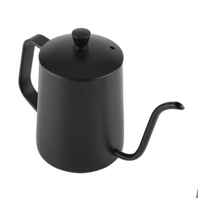 600ml stainless steel hanging ear drip coffee tea kettle