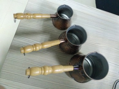 Good quality Wholesale copper turkish ceramic coffee mugs set
