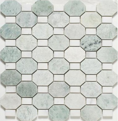 Reasonable price Sipping Rock - Low cost and high quality Marble Mosaic Carrara Marble Polished Mosaic Tiles for Backsplash ,Marble bathroom floor tiles  – Shunstone