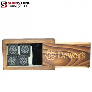 Bar Accessories Whiskey stone Reusable Ice Cubes Business Promotion Gift