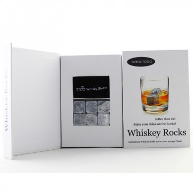 Popular chilling stone set 6 pcs of Whiskey Rocks Dice Whisky Ice Cube Stone