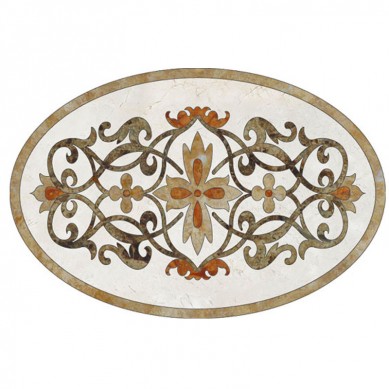 Manufacturer marble medalion pattern flooring tile waterjet marble tile lobby tile marble
