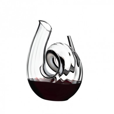 គ្រីស្តាល់ 1.5 Quart Curly Decanter