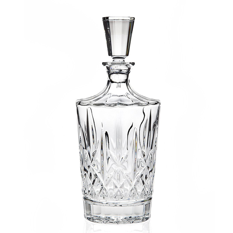 Factory Supply Bianco Carrara Marble - Whiskey Decanter for Liquor Scotch Vodka or Wine  750ml  – Shunstone