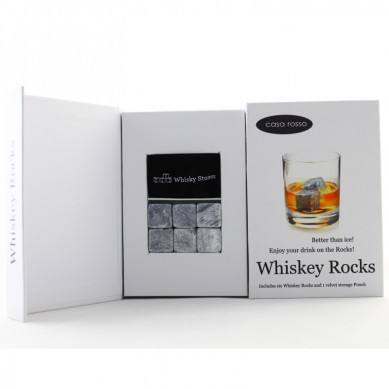 Popular chilling stone set 6 pcs of Whiskey Rocks Dice Whisky Ice Cube Stone