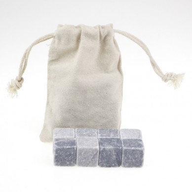 Newest Ice Cube Best whiskey stone set with cotton bag