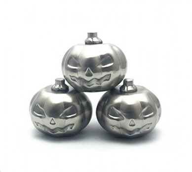 SHUNSTONE Factory Cheap Best Reusable Ice Cubes Stainless Steel Pumpkin Shape