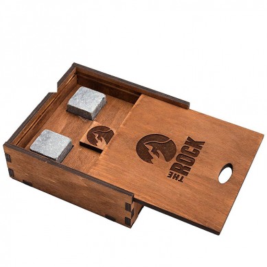 Special Personalized Whisky Stone set velvet bag in Wood Gift box FDA LFGB approval from Shunstone