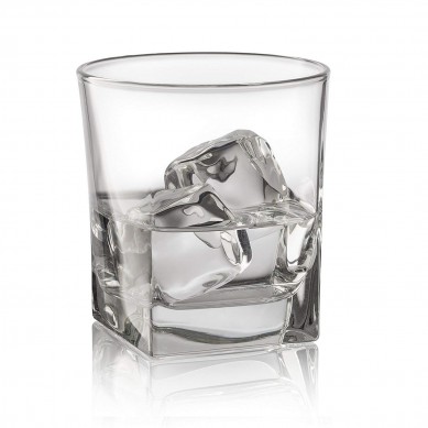 Double Old Fashioned Whiskey Glass with Heavy Base Rocks Barware Glasses for Scotch Bourbon