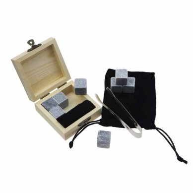 Enim 6 tk Whiskey Stones Cold Rocks jooke looduslik graniit Whiskey Stones Gift Set