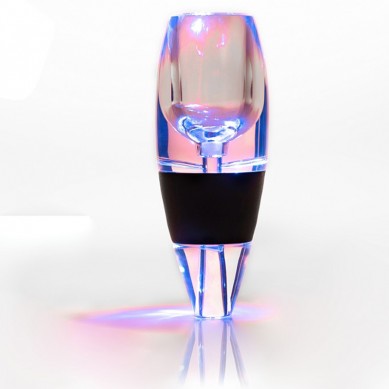 Conxunto de aireador de viño de decantador LED de tendencia. Conxunto de agasallo único de accesorios de viño de Amazon