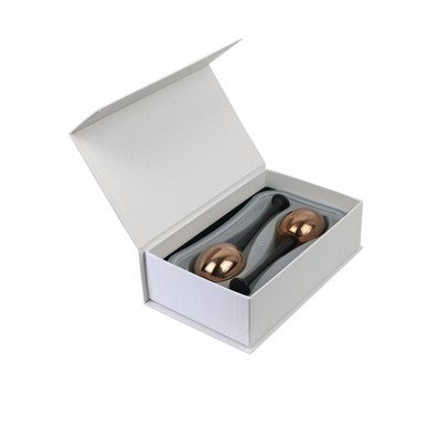 Rose Gold Cryo Cooling Face Roller Stainless Steel Face Beauty Cryo Sticks Ice Globes For Face Body