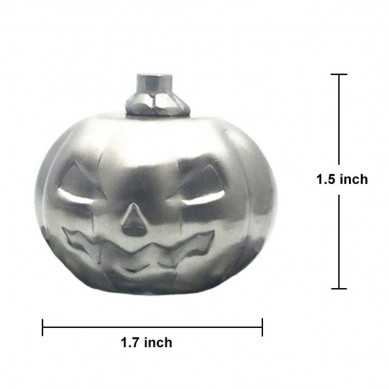 SHUNSTONE Factory Cheap Best Reusable Ice Cubes Stainless Steel Pumpkin Shape