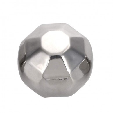 Gurë uiski çeliku inox në formë diamanti për bar me paketim të personalizuar