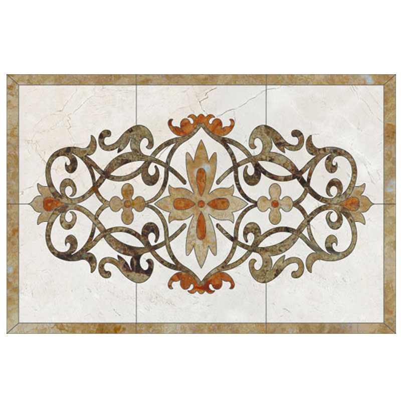Competitive Price for Marble Tiles - Customized Design Marble Waterjet Medallion For Flooring – Shunstone