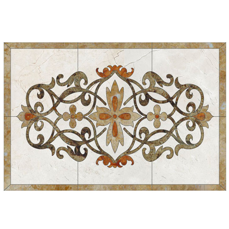 Europe style for Cocktail Shaker - Customized Design Marble Waterjet Medallion For Flooring – Shunstone