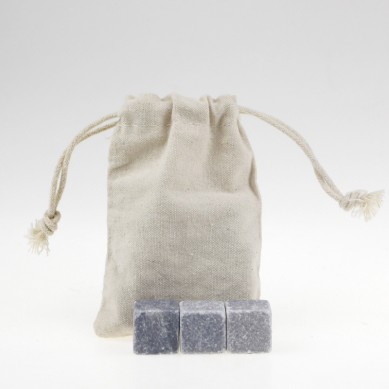 Newest Ice Cube Best whiskey stone set with cotton bag