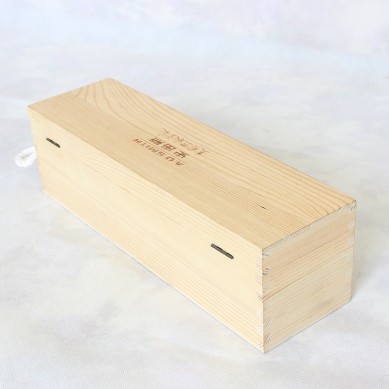 SHUNSTONE Yüksek kaliteli ahşap el yapımı hediye paketleme Çekme kutusu