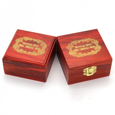 SHUNSTONE Hot sale Customized small christmas wooden gift box for sale