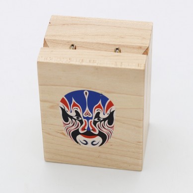 SHUNSTONE Decorative small wooden boxes for gifts presents with logo