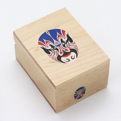 SHUNSTONE Decorative small wooden boxes for gifts presents with logo