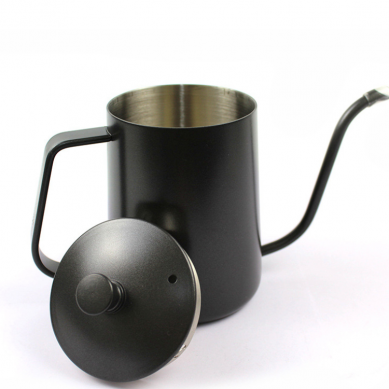 600ml stainless steel hanging ear drip coffee tea kettle