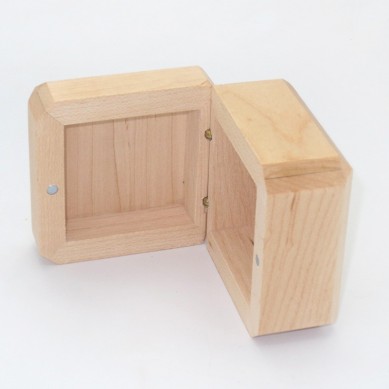 SHUNSTONE Decorative small wooden boxes for gifts presents with logo