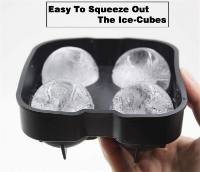 Amazion hot selling Reasonable price Reusable round shape Ice Cubes Chilling Stones and ice stone moulding gift set