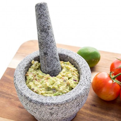 Unpolished Granite Mortar and Pestle 6 Inch by Jamie Oliver