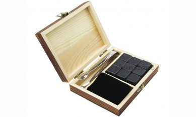 Lúxus Whiskey Stones Gift Set Einnota Ice Cubes drykki