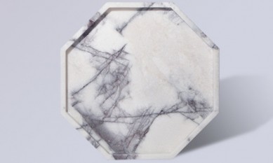 Hotel plates all size square shape white marble tray