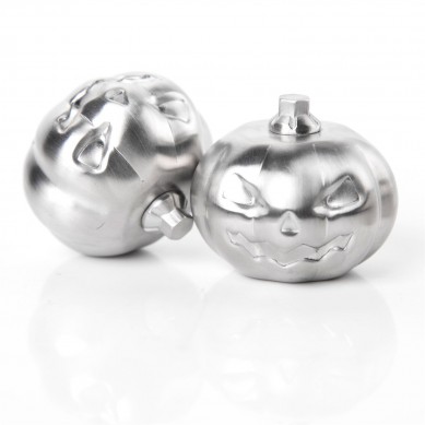 SHUNSTONE Factory Cheap Best Reusable Ice Cubes Stainless Steel Pumpkin Shape