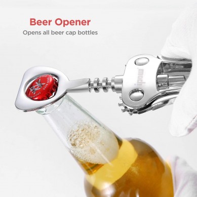 Wine Winged Opener Stainless Steel Wine Corkscrew