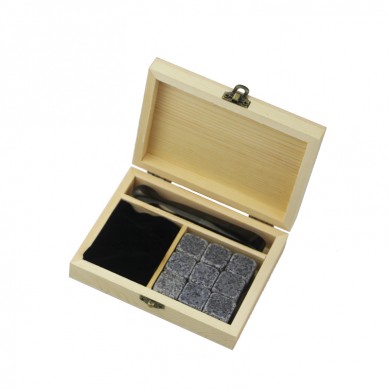 654 Premium Kişiselleştirilmiş Hədiyyə Box Set Engraved Logo Rocks 9 ədəd soyuq Stones Direct Manufacturer Ice Stones viski