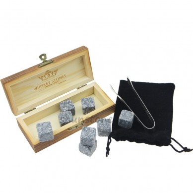 8 pcs of Granite Lovely Whisky Rock Whiskey Stone Whisky Ice Cubes Return Gift For Men