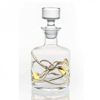 Viski Decanter GOLD Antoni BARCELONA