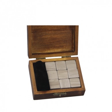 Wholesale Grey Serpegiante Whisky Chilling Cubes Best Gift Whiskey Stones Whiskey Gift Set Brand New Stone of Steel With High Quality