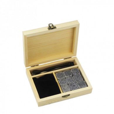 9 copë e 654 Premium Personalized Gifts Box Set gdhendur Logo Rocks Whisky Stones trishtues prodhues të drejtpërdrejtë Ice Stones