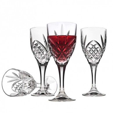 Wine Glasses and Decanter Set 5 Piece