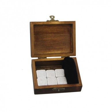 9 pcs of Cinderella Whisky Stones Souvenir Chilling Whiskey Stones Bar Accessories  Whiskey Stones Velvet Bag