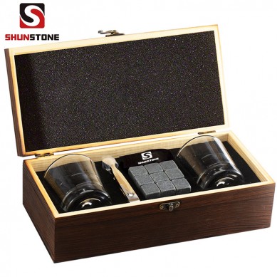 Good Wholesale VendorsWhisky Stone Gift Set -
 Shunstone Quality Guarantee Whiskey Stones Glasses Gift set Real Rocks for Drinking No meil No water Better Than Ice – Shunstone