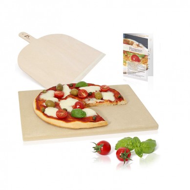 10 inch Pizza Stone for Cooking Baking Grilling Extra Thick Pizza Tools for Oven and BBQ Grill