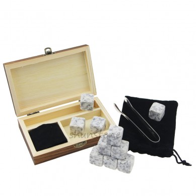 6 pcs of high quantity and Cheap Gift set whiskey rocks, whiskey stones wholesale whiskey stones