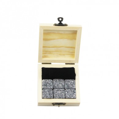 Ucuz porfiri Viski Soğutma Rocks kadife çanta ile 6 Doğal küpleri Viski Taşları Set Packaging Özelleştirme