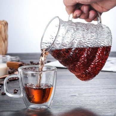 Novo deseño V60 para olla de vidro de 600 ml