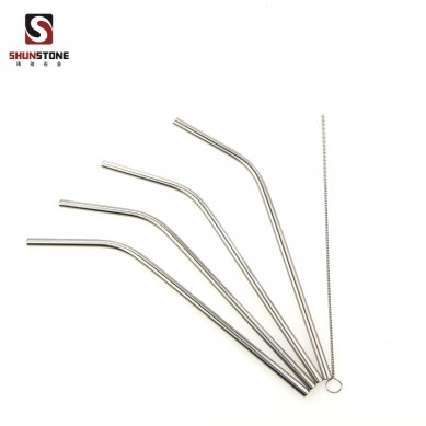 2019 trending amazon shopping stainless steel drinking straws  with Cleaning Brush