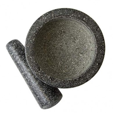 ShunSTONE Health Smart Granite Mortar និង Pestle